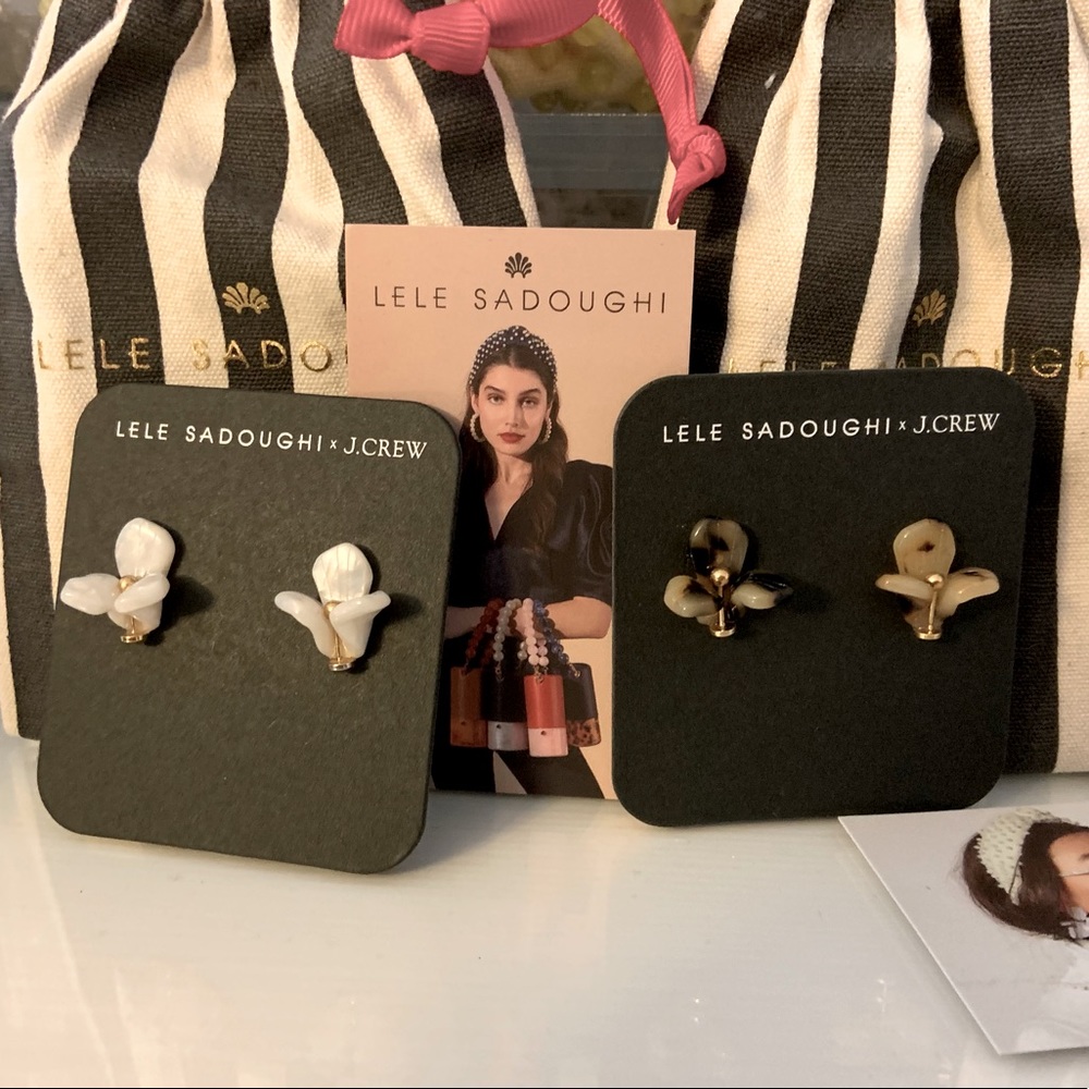 Set of 2 Lele Sadoughi X J Crew Earrings